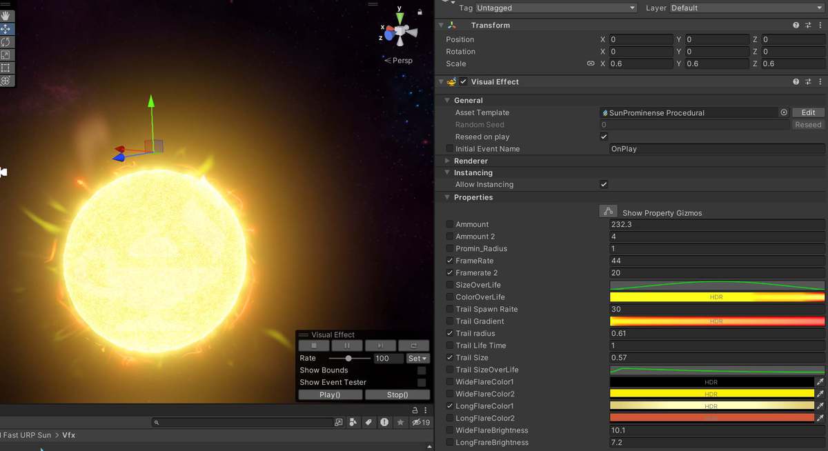 Amazing and Fast Sun