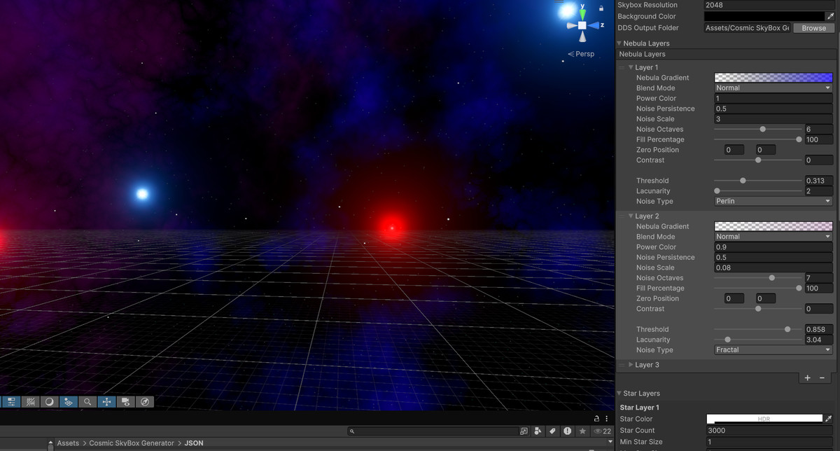 Cosmic StarBox Generator