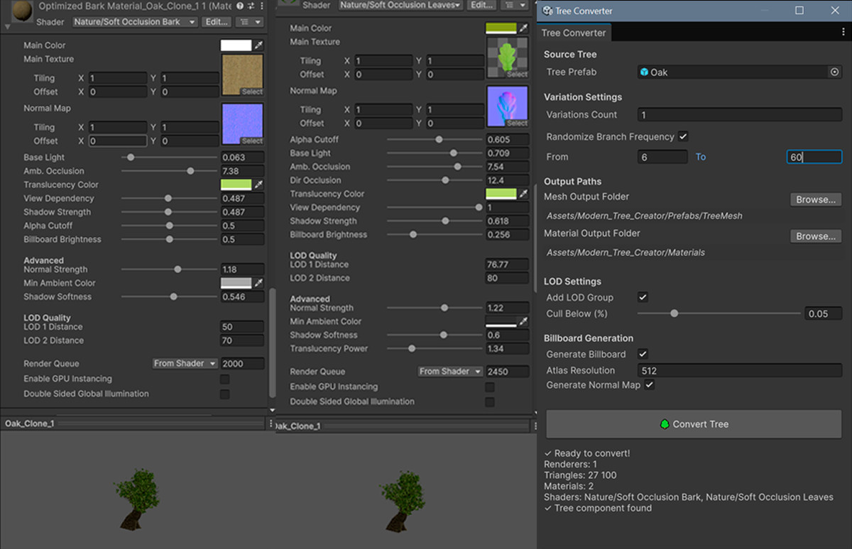 Modern Tree Creator