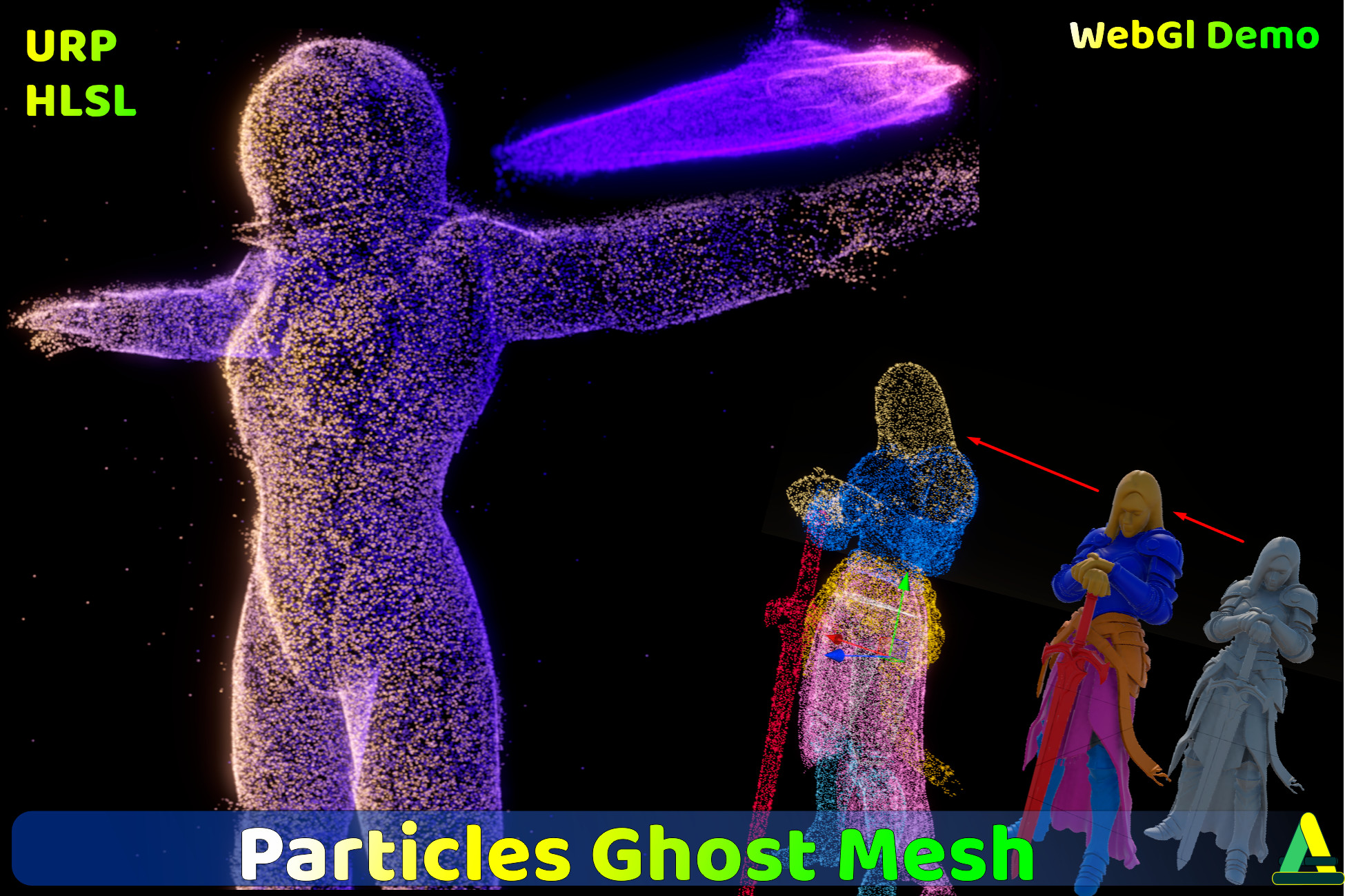 Particles Ghost Mesh