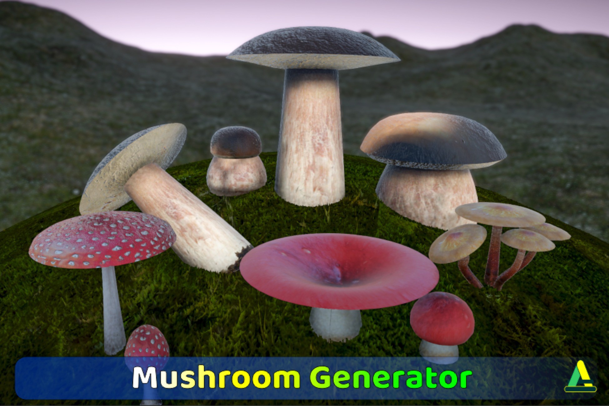 Mushrooms Generator